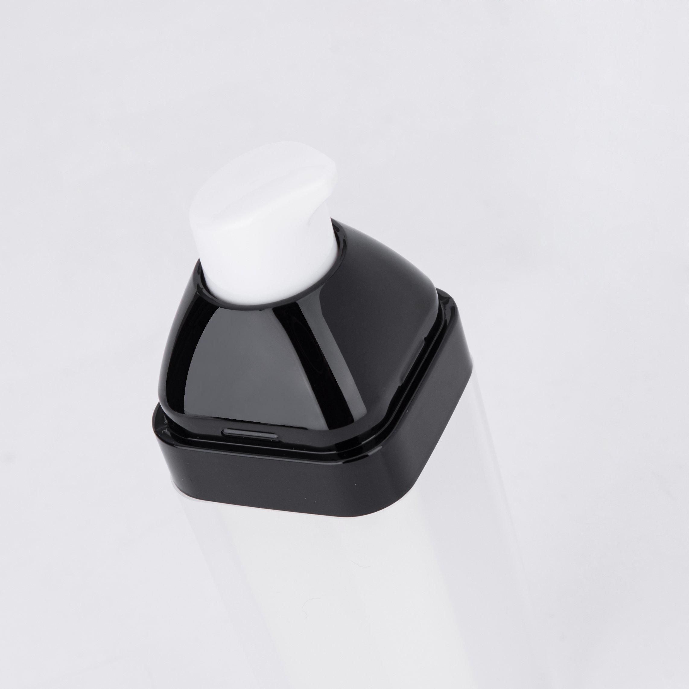 50ml quadratische weiße Acryl Airless-Flasche