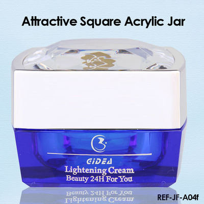 15ML 30ML 50ML quadratischer kosmetischer Acrylbehälter