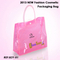 2013 NEUER Entwurf rosa PVC-kosmetische Verpackungsbeutel