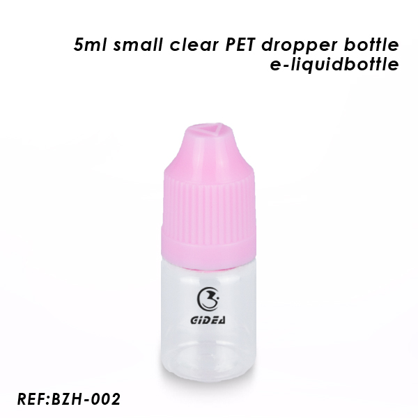 Kleine klare E-Cig-Flüssigkeitsflasche 5ml