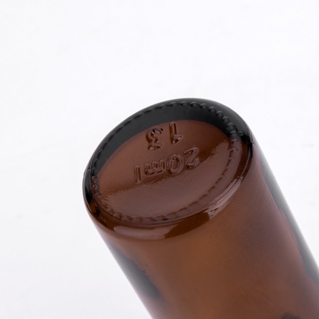 30ml Braunglas-Serumflasche mit Bambuskragen