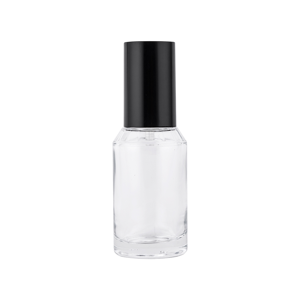 50ml 120ml schwarze Kappe transparente Bodylotion Flasche Kosmetikglas
